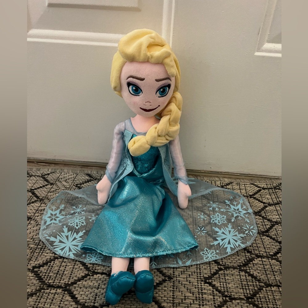 Elegant Elsa Plush Toy